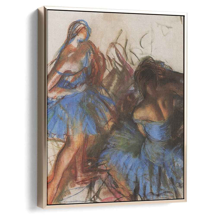 Blue Ballerinas (1922) by Zinaida Serebriakova