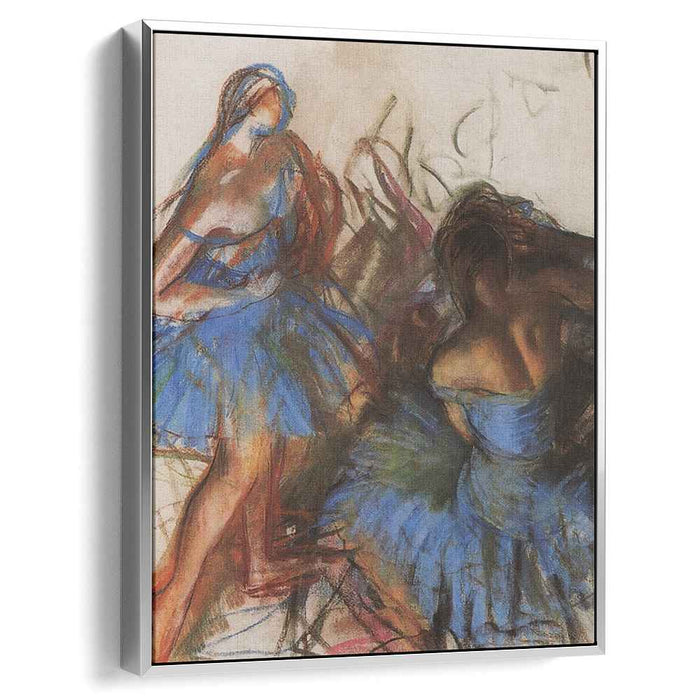 Blue Ballerinas (1922) by Zinaida Serebriakova