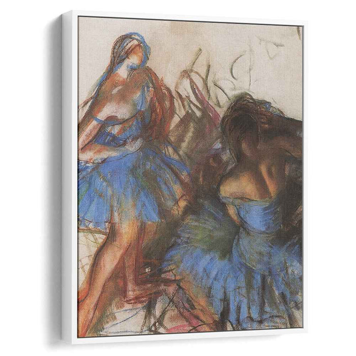 Blue Ballerinas (1922) by Zinaida Serebriakova