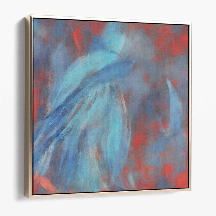 Blue Feather Closeup #001