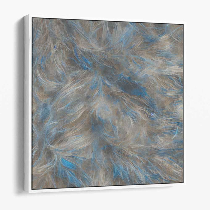 Blue Feather Closeup #005
