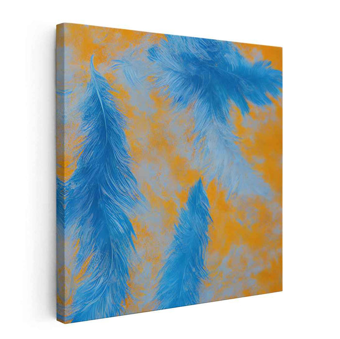 Blue Feather Closeup #008