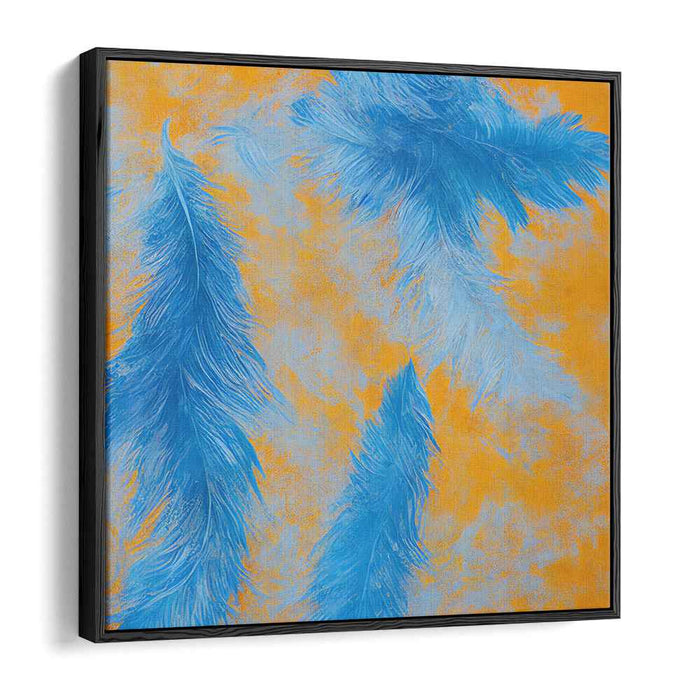 Blue Feather Closeup #008