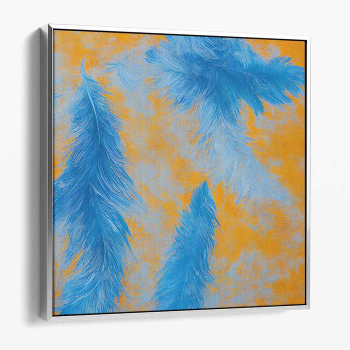 Blue Feather Closeup #008