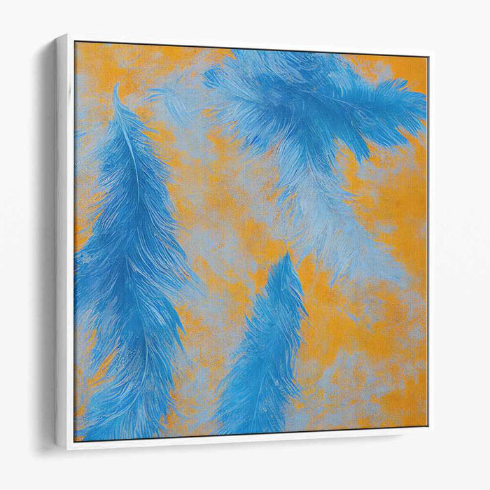 Blue Feather Closeup #008