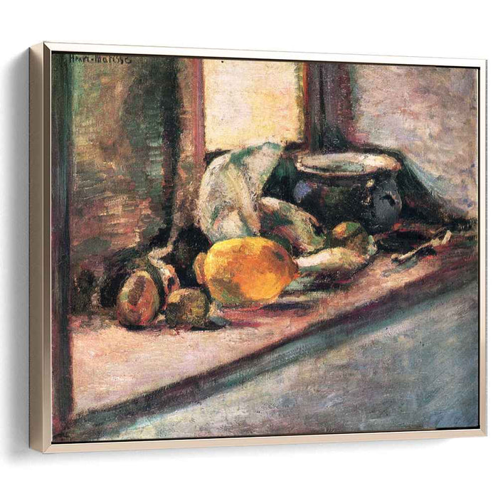 Blue Pot and Lemon (1897) by Henri Matisse