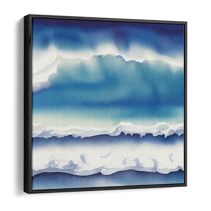 Blue Watercolor Ocean #005