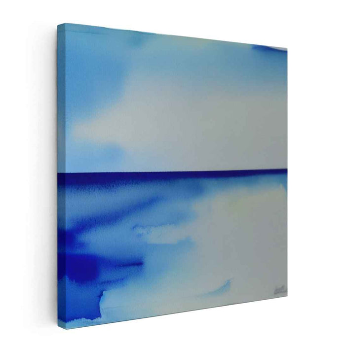 Blue Watercolor Sea #007