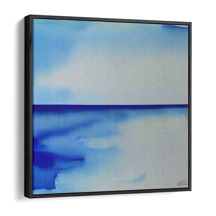 Blue Watercolor Sea #007