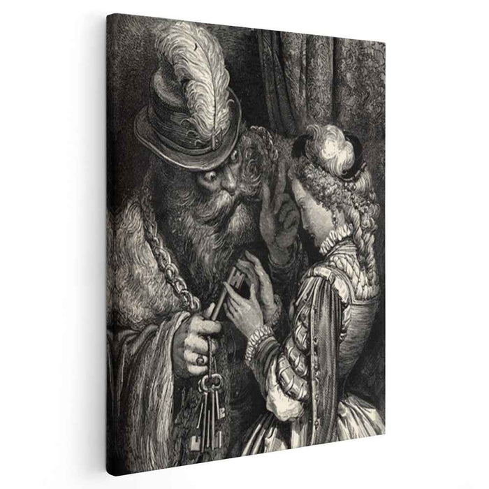 Bluebeard (1862) by Gustave Dore