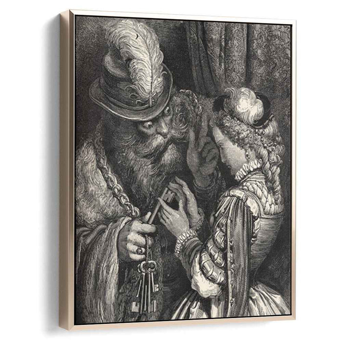 Bluebeard (1862) by Gustave Dore