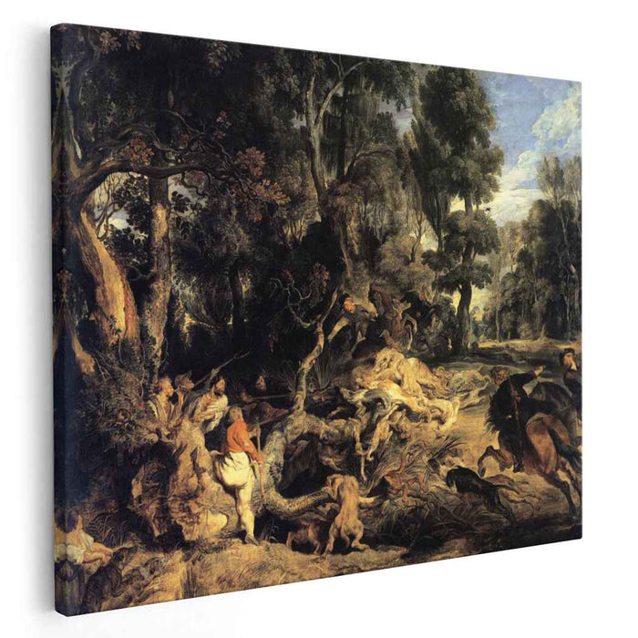 Boar Hunt (1620) by Peter Paul Rubens