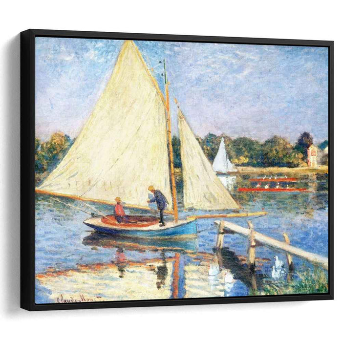 Boaters at Argenteuil (1874) by Claude Monet