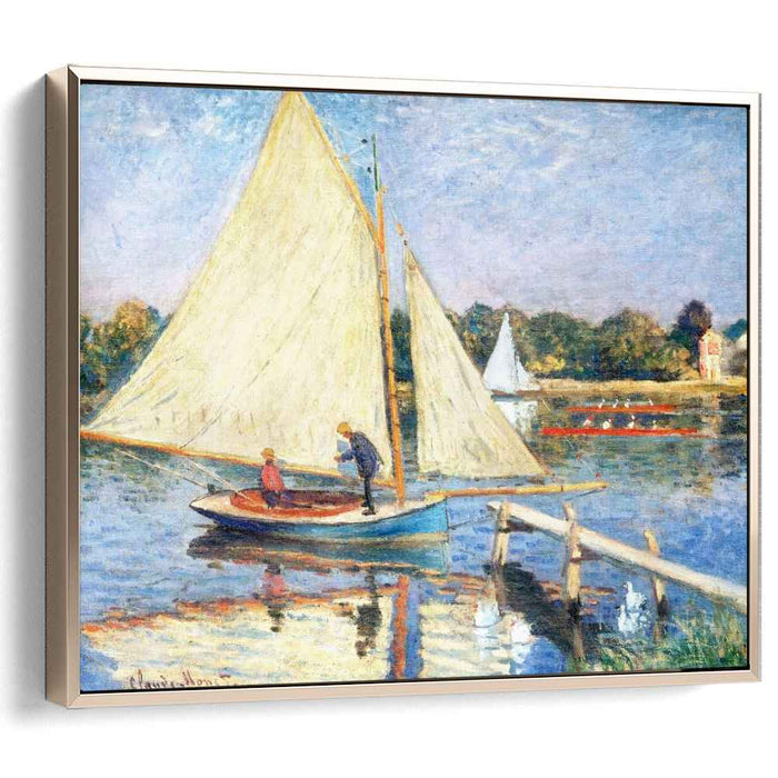 Boaters at Argenteuil (1874) by Claude Monet