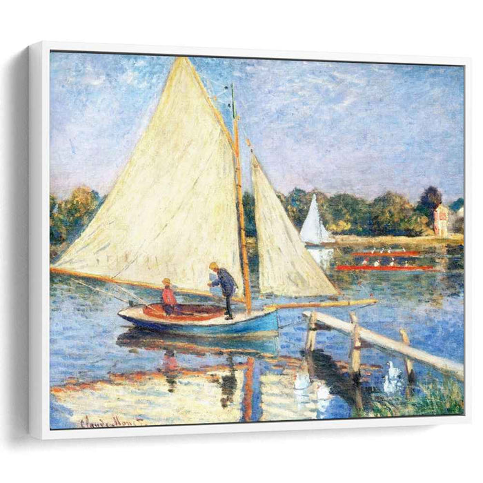 Boaters at Argenteuil (1874) by Claude Monet