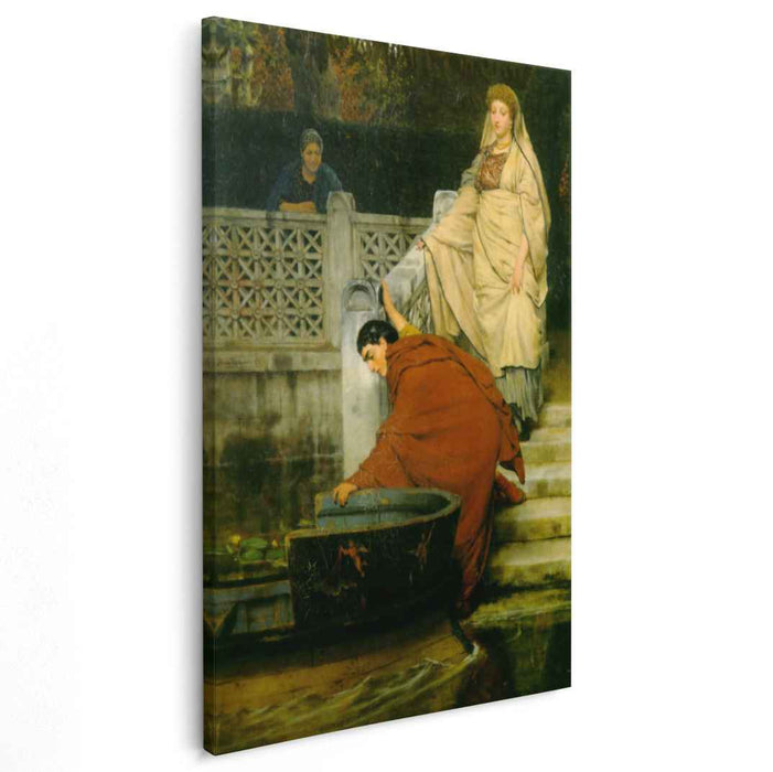 Boating (1868) by Sir Lawrence Alma-Tadema