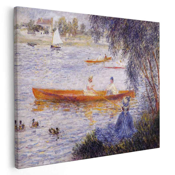 Boating at Argenteuil (1873) by Pierre-Auguste Renoir