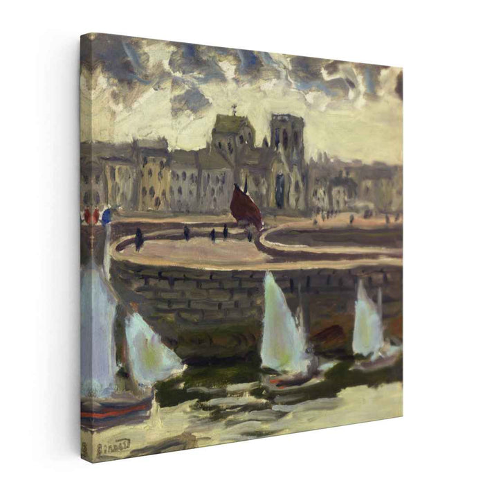 Boats in Port at Low Tide (1905) by Pierre Bonnard