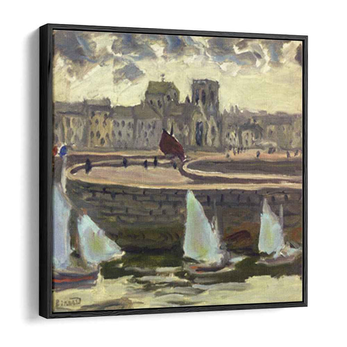 Boats in Port at Low Tide (1905) by Pierre Bonnard