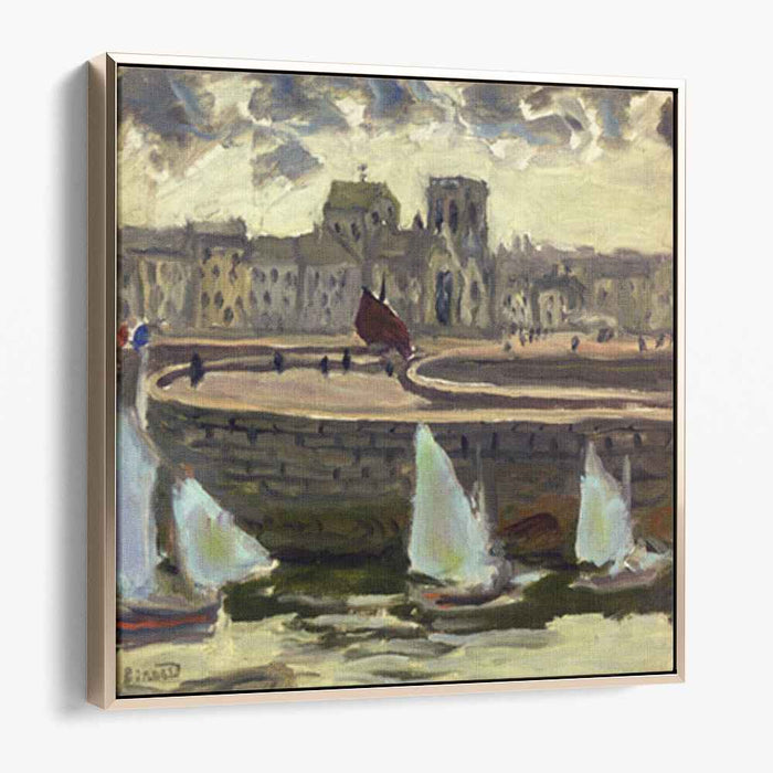 Boats in Port at Low Tide (1905) by Pierre Bonnard