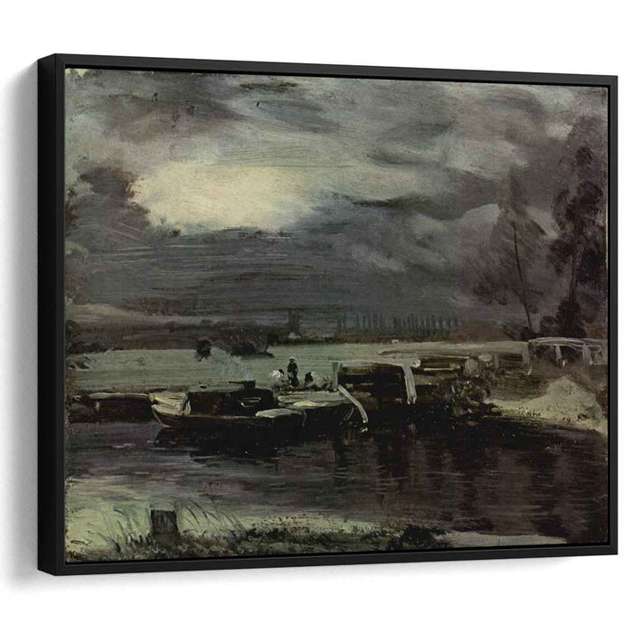 Boats on the Stour (1811) by John Constable