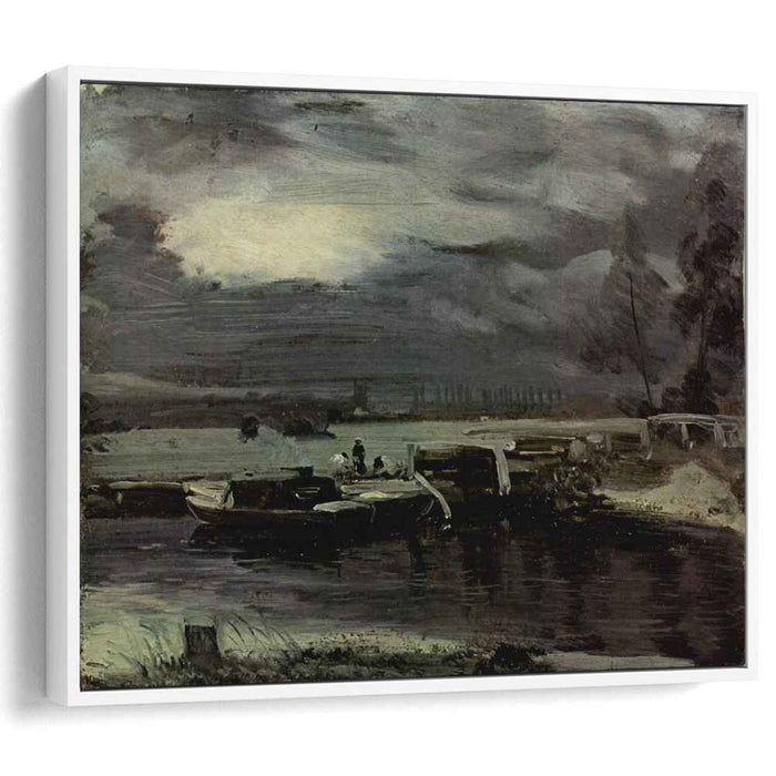 Boats on the Stour (1811) by John Constable