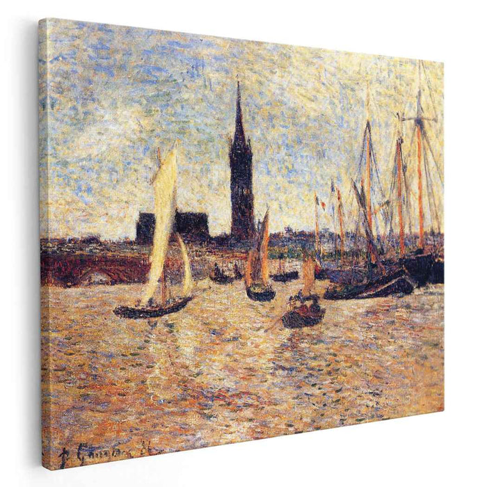 Bordeaux Harbour (1886) by Paul Gauguin