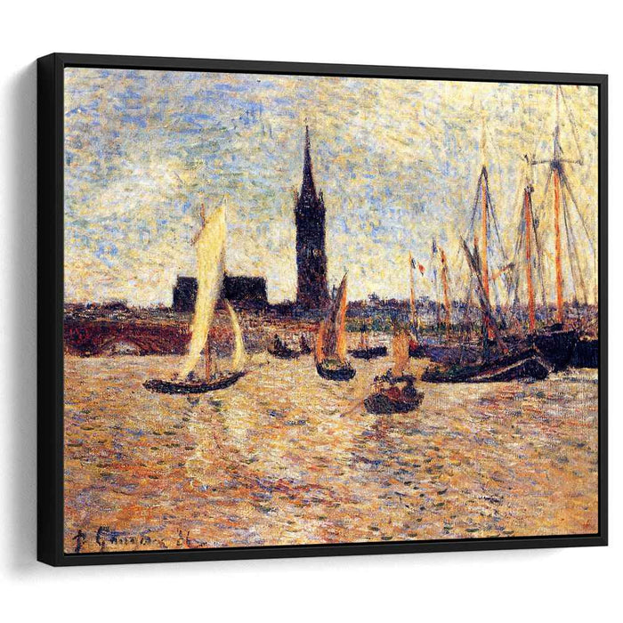 Bordeaux Harbour (1886) by Paul Gauguin