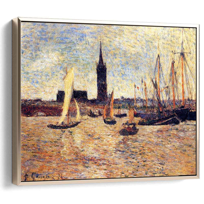 Bordeaux Harbour (1886) by Paul Gauguin