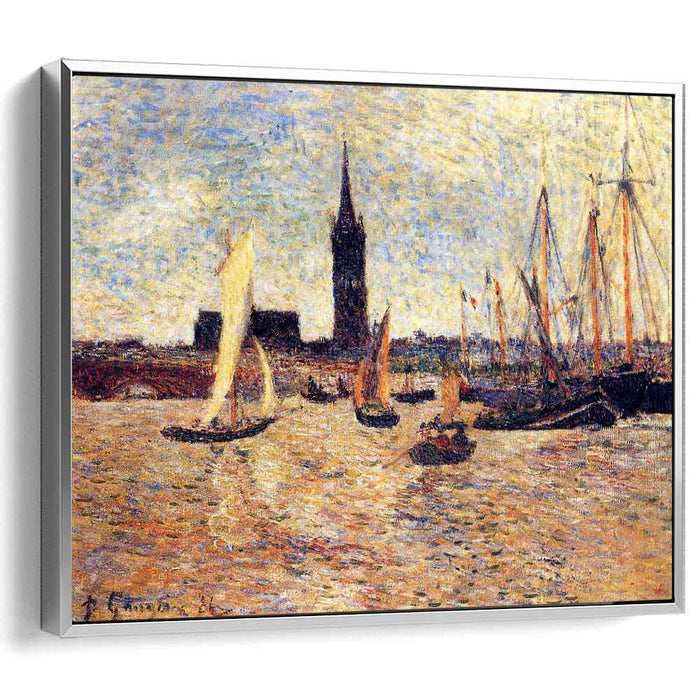 Bordeaux Harbour (1886) by Paul Gauguin
