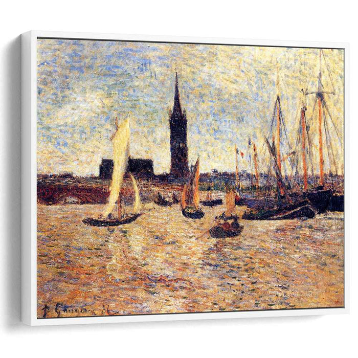 Bordeaux Harbour (1886) by Paul Gauguin