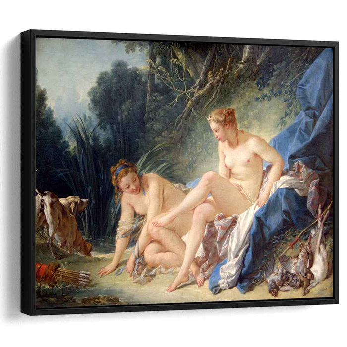 Diana getting out of her bath (1742) by Francois Boucher