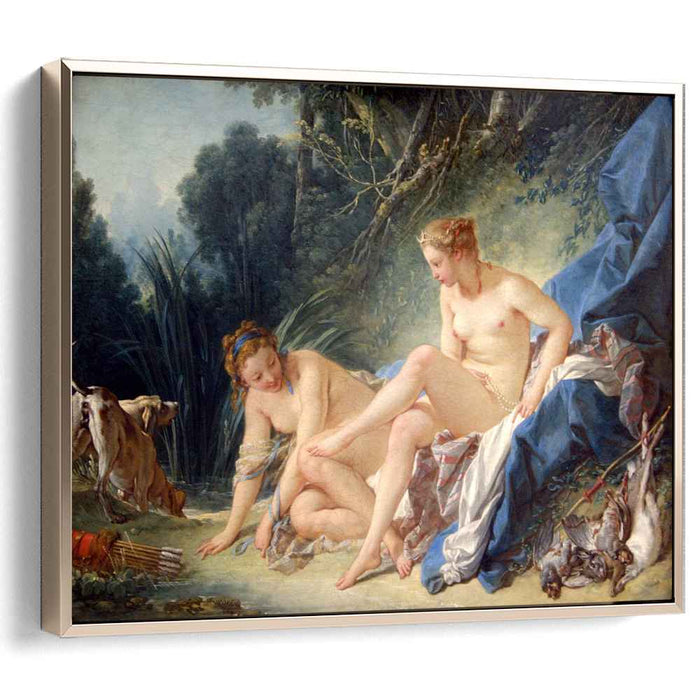 Diana getting out of her bath (1742) by Francois Boucher