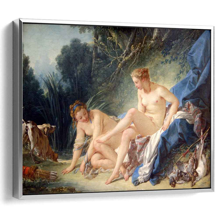 Diana getting out of her bath (1742) by Francois Boucher