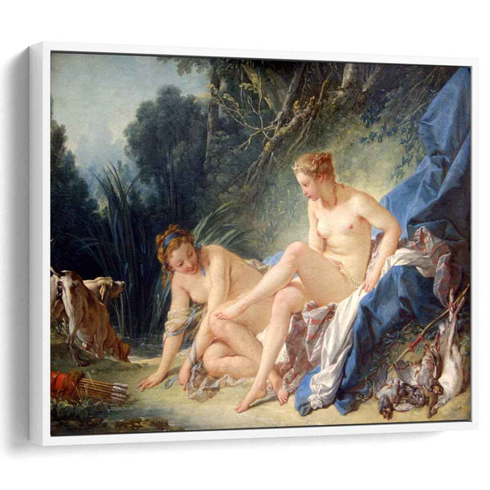 Diana getting out of her bath (1742) by Francois Boucher