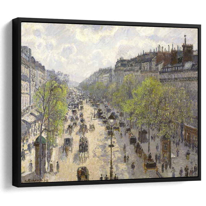 Boulevard Montmartre Spring (1897) by Camille Pissarro