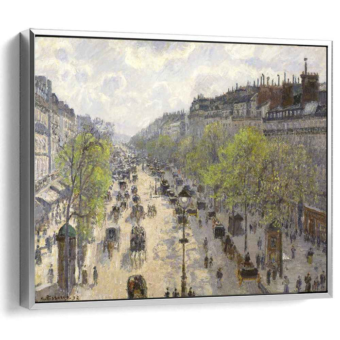 Boulevard Montmartre Spring (1897) by Camille Pissarro