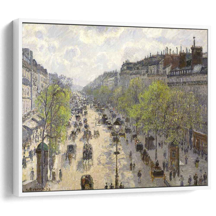 Boulevard Montmartre Spring (1897) by Camille Pissarro