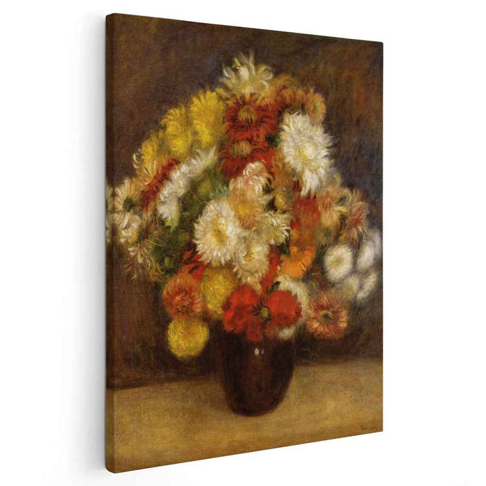 Bouquet of Chrysanthemums (1881) by Pierre-Auguste Renoir