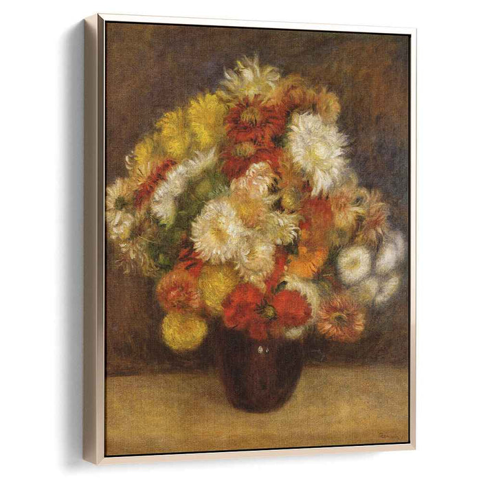 Bouquet of Chrysanthemums (1881) by Pierre-Auguste Renoir