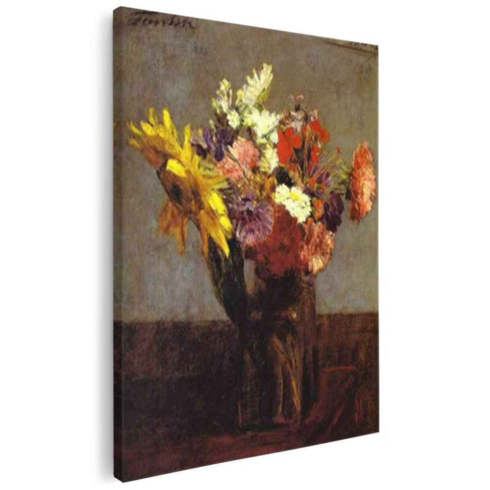 Bouquet of Flowers (1860) by Henri Fantin-Latour