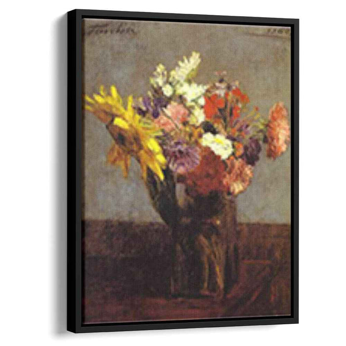 Bouquet of Flowers (1860) by Henri Fantin-Latour
