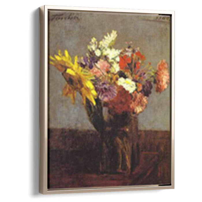 Bouquet of Flowers (1860) by Henri Fantin-Latour
