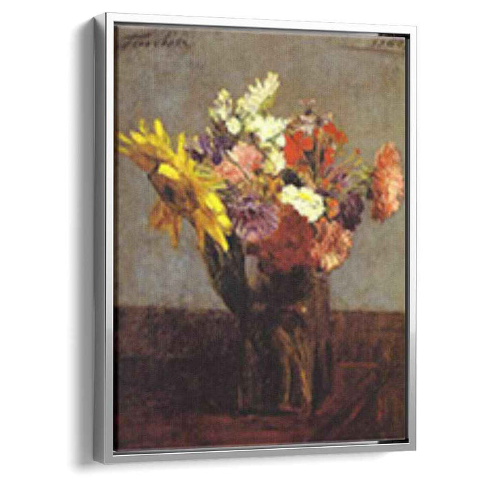 Bouquet of Flowers (1860) by Henri Fantin-Latour