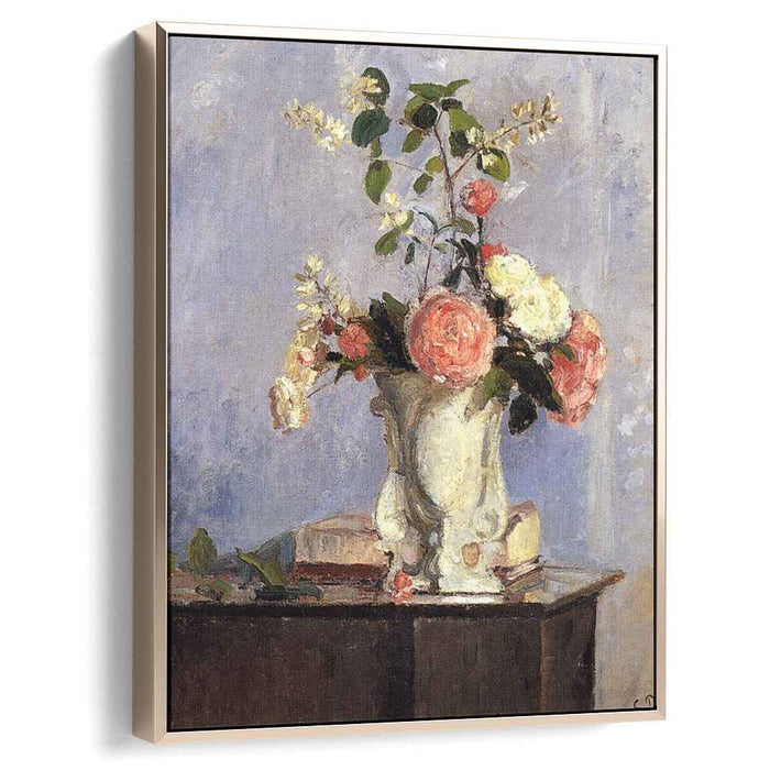 Bouquet of Flowers (1873) by Camille Pissarro