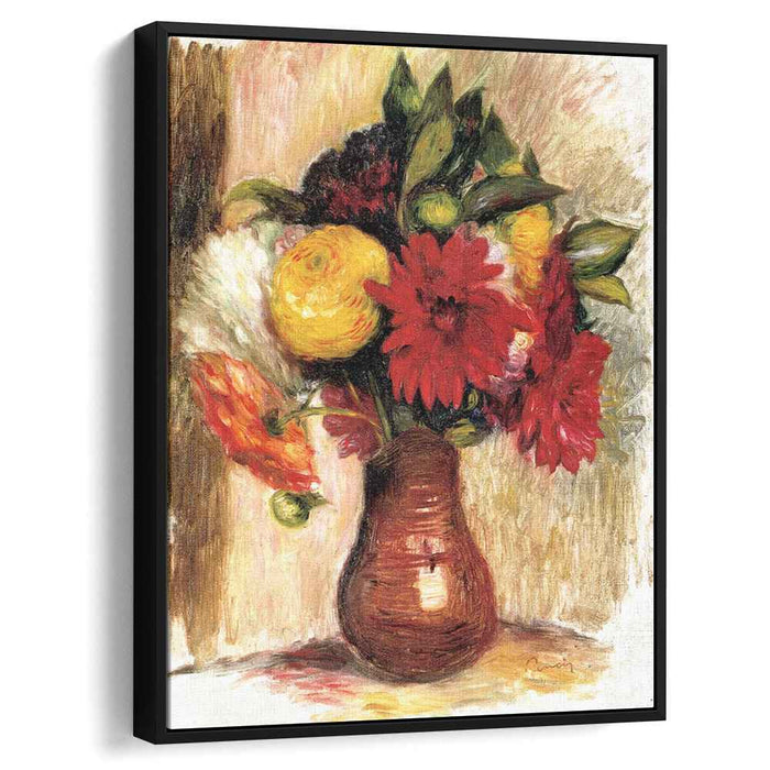 Bouquet of Flowers in an Earthenware Pitcher by Pierre-Auguste Renoir