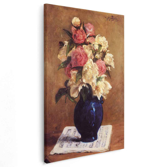Bouquet of Peonies on a Musical Score (1876) by Paul Gauguin