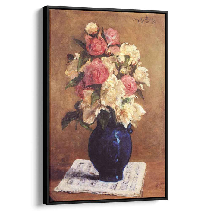 Bouquet of Peonies on a Musical Score (1876) by Paul Gauguin