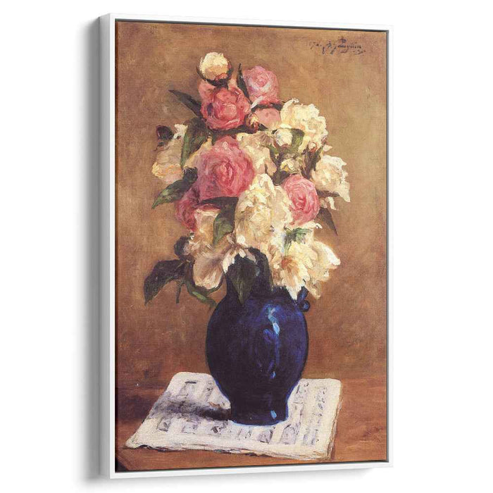 Bouquet of Peonies on a Musical Score (1876) by Paul Gauguin