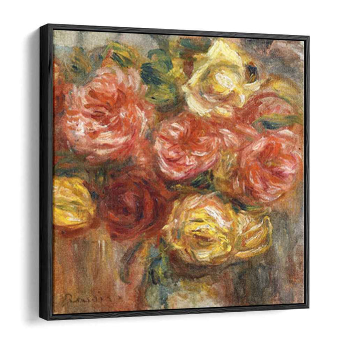 Bouquet of Roses in a Vase (1900) by Pierre-Auguste Renoir